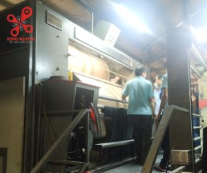 điều khiển lực căng máy sang cuộn vải